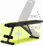 ZIPRO Adjustable Weight Bench Stride